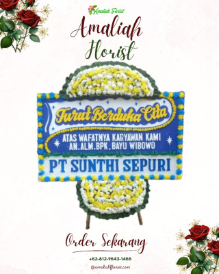 Papan Bunga Duka di Antang Kalang