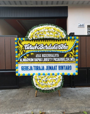 Papan Bunga Duka di Antang Kalang