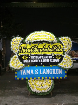 Papan Bunga Duka di Antang Kalang